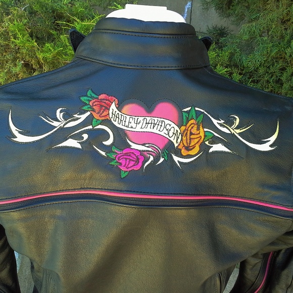 Harley-Davidson Jackets & Blazers - Harley Davidson convertible leather jacket